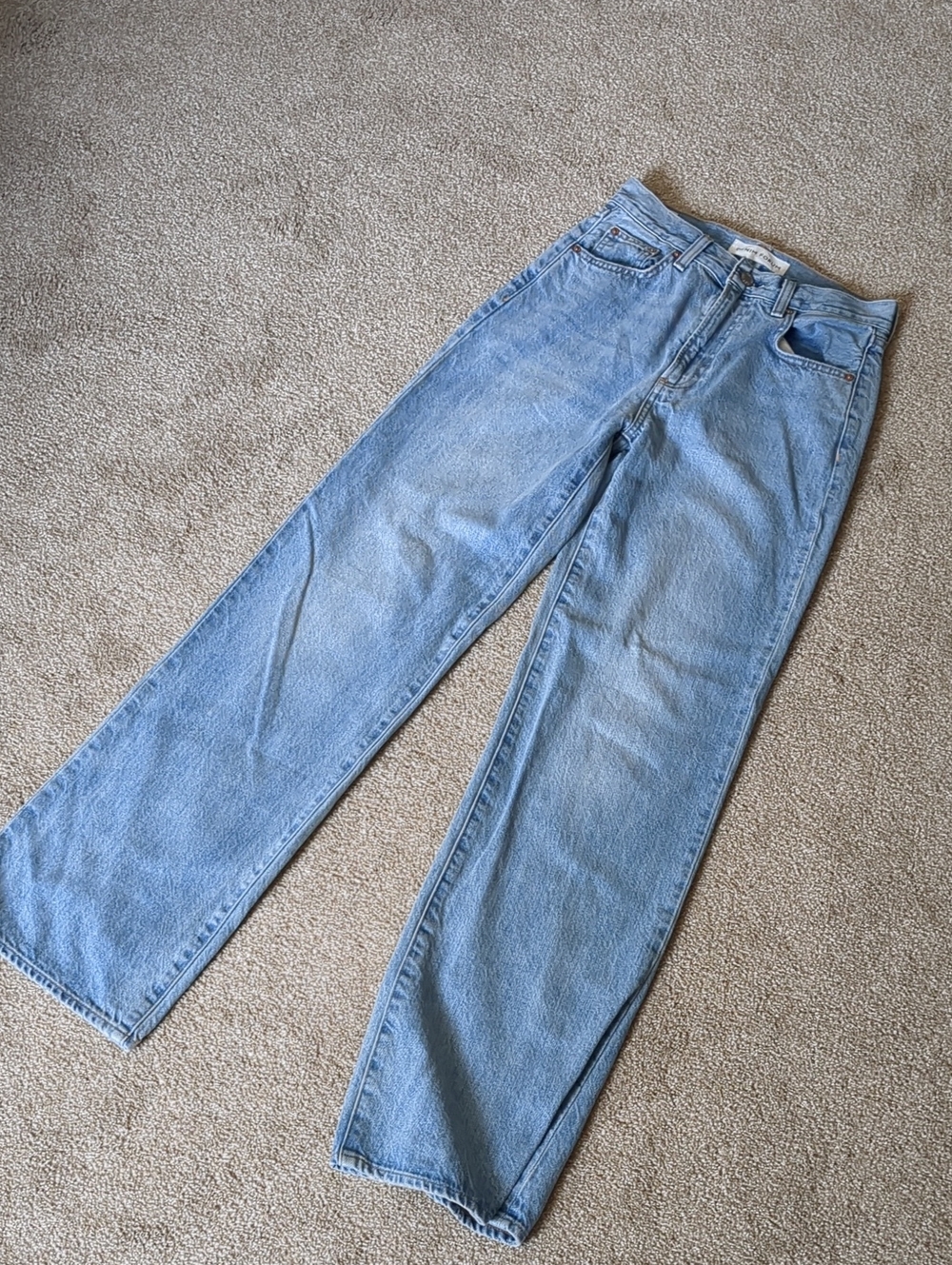 Denim Forum The Farrah Hi-rise Full-length Jean - Picture 1 of 7